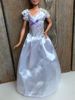 Wit met paars feest jurk trouwjurk bruiloft bruid, Ophalen of Verzenden, Zo goed als nieuw, Barbie