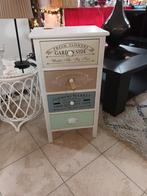 Mooie Kleine Kleurrijke Ladekast., Huis en Inrichting, Kasten | Ladekasten, Ophalen, Gebruikt, 50 tot 100 cm, Minder dan 100 cm