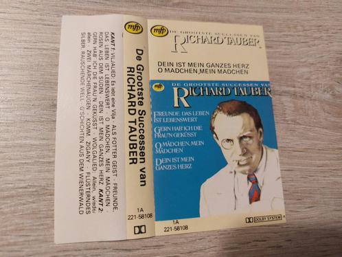RICHARD TAUBER - DE GROOTSTE SUCCESSEN VAN (CASSETTEBANDJE), Cd's en Dvd's, Cassettebandjes, Zo goed als nieuw, Origineel, Klassiek
