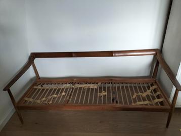 DANISH DESIGN – Vintage teak 3-zits bank (Mid-Century) beschikbaar voor biedingen