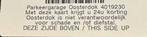 Dag parkeerkaarten amsterdam centrum oosterdok, Tickets en Kaartjes, Drie personen of meer, Kortingsbon, Overige typen