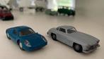 Twee Sportwagen Modellen: Ferrari & Mercedes SLK, Overige merken, -, Ophalen of Verzenden, Zo goed als nieuw