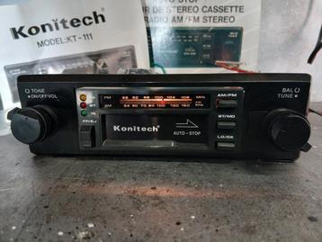 Konitech KT - 111 Radio Cassette Youngtimer Oldtimer  beschikbaar voor biedingen