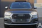 Audi SQ5 3.0 TFSI quattro|luchtvering|pano|leder|ACC|lane, Auto's, Audi, Automaat, Gebruikt, Zwart, 2995 cc