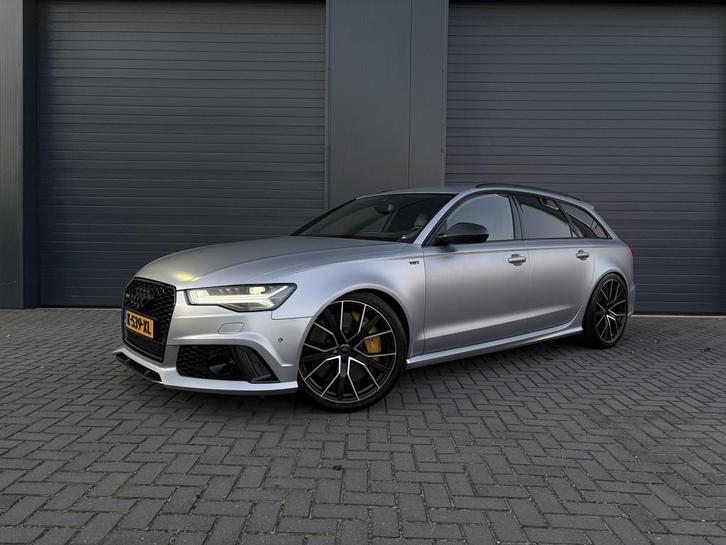 Audi RS6 4.0 TFSI performance Schaalstoelen / Keramisch / B&, Auto's, Audi, Bedrijf, Te koop, RS6, 360° camera, 4x4, ABS, Adaptive Cruise Control