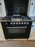 Boretti Gasfornuis met Frytop 90 cm, Ophalen, Gebruikt, 60 cm of meer, Gas