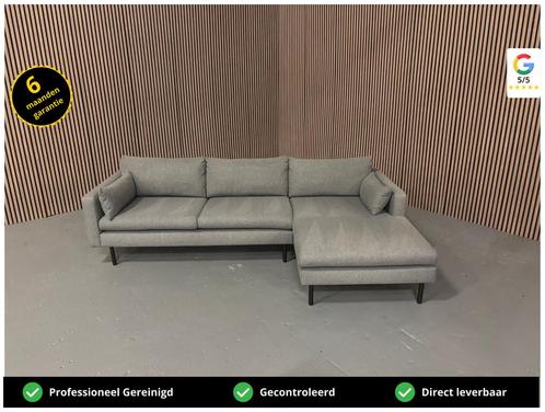 GRATIS LEVERING Loungebank Grijs 260x160 GEREINIGD, Huis en Inrichting, Banken | Bankstellen, Zo goed als nieuw, Hoekbank, Vierpersoons of meer