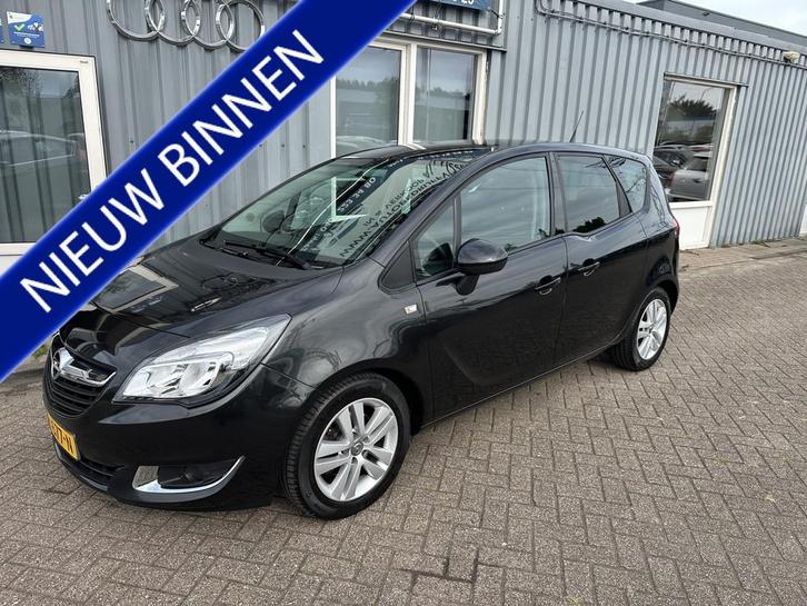 Opel Meriva 1.4 Turbo Design Edition (bj 2015), Auto's, Opel, Bedrijf, Te koop, Meriva, ABS, Airbags, Airconditioning, Alarm, Bluetooth