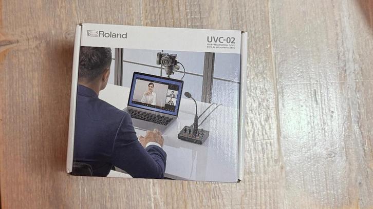 Roland UVC-02 Livestreaming, Audio, Tv en Foto, Professionele Audio-, Tv- en Video-apparatuur, Nieuw, Audio, Ophalen of Verzenden