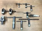 Beitelhouders, klauwplaatsleutels, kotterkop, draaibank ond., Doe-het-zelf en Verbouw, Draaibanken, Ophalen of Verzenden, Gebruikt