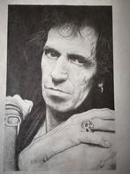 Keith Richards super mooie potloodtekeningen, Ophalen of Verzenden