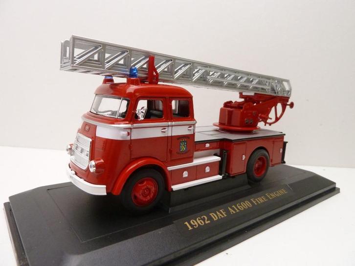 DAF Fire Engine  1962  '' Road signature '', Hobby en Vrije tijd, Modelauto's | 1:43, Zo goed als nieuw, Auto, Overige merken