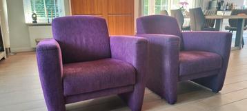 GRATIS!! 2 stoffen fauteuils van Montel beschikbaar voor biedingen