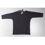 Zwart oversized shirt maat 36/38 S/M ONGEDRAGEN, Verzenden, Zwart, Nieuw, Korte mouw