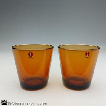 littala Kartio Finse design waterglazen beschikbaar voor biedingen