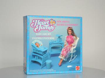 Barbie The Heart Family Baby Care Set Nieuw! (Mattel, 1986) beschikbaar voor biedingen