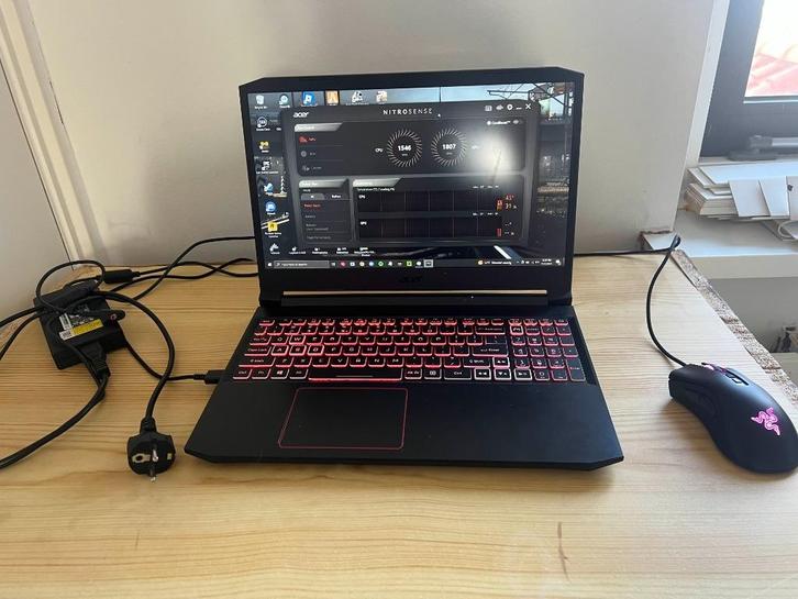 Acer Nitro 5 Gaming Laptop – i7 10th Gen | RTX 3060, Computers en Software, Windows Laptops, Zo goed als nieuw, 15 inch, SSD, 2 tot 3 Ghz