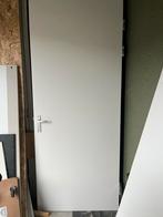 Gloednieuwe witte binnendeur (92,5x231,5) + kozijn, Doe-het-zelf en Verbouw, Deuren en Horren, Ophalen, 80 tot 100 cm, 215 cm of meer