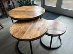 Salon tafels, Ophalen, 50 tot 100 cm, Rond, Zo goed als nieuw