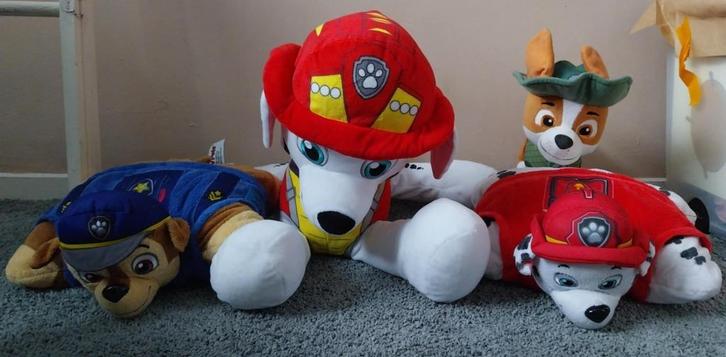 paw patrol knuffels, Kinderen en Baby's, Speelgoed | Knuffels en Pluche, Zo goed als nieuw, Hond, Ophalen of Verzenden
