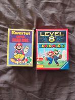 Super Mario Spellen: Kwartet & Level 8, Gebruikt, Selecta, Ravensburger, Ophalen of Verzenden, Reisspel