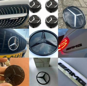 mercedes ster logo amg onderdelen embleem uitlaaten mb grill beschikbaar voor biedingen