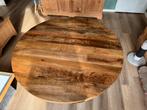 Te koop Eettafel van Mango Hout., Huis en Inrichting, Ophalen, 100 tot 150 cm, Mango hout., Rond