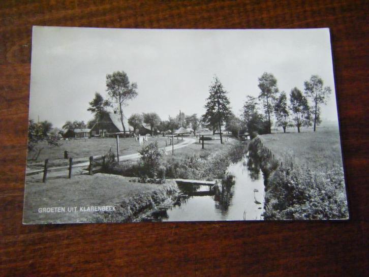 M35 - Klarenbeek - Landweg - Sloot - Oud, Verzamelen, Ansichtkaarten | Nederland, Gelderland, 1940 tot 1960, Ophalen of Verzenden