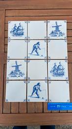 12 Vintage Mosa tegels 11x11cm, Antiek en Kunst, Ophalen