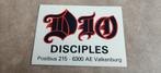 Dio disciples sticker Nederland fanclub hardrock geen lp, Verzamelen, Muziek, Artiesten en Beroemdheden, Ophalen of Verzenden