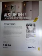 Nieuwe Svedex Stompe Binnendeuren, Ophalen, 80 tot 100 cm, 215 cm of meer, Binnendeur