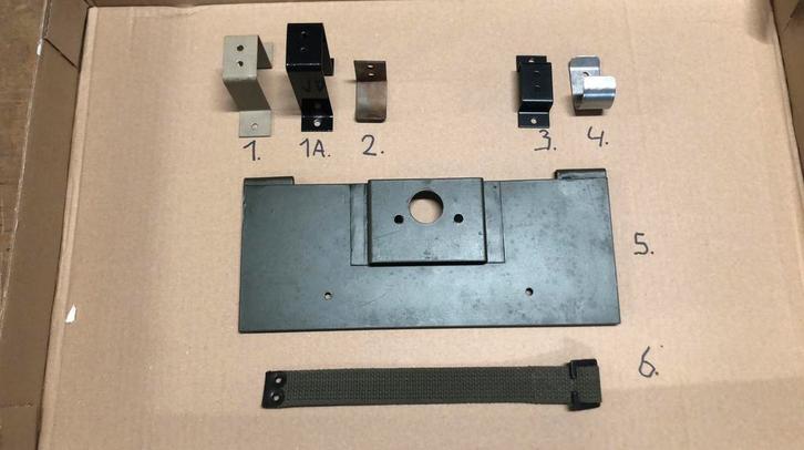 Land Rover Lightweight/ 109 ,achterklep tool beugels, Auto diversen, Overige Auto diversen, Ophalen of Verzenden