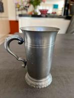 Tinnen Bekers en Kaars standaard, Antiek en Kunst, Ophalen of Verzenden