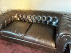 2-zits vintage Chesterfield bank, Huis en Inrichting, Banken | Bankstellen, Ophalen, Gebruikt, Chesterfield, Tweepersoons