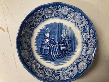 T.K. Liberty Blue Dessert schaaltjes en bordjes zie foto' s beschikbaar voor biedingen