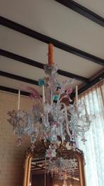 antiek venetiaanse kaarsen luster, Ophalen of Verzenden, Koper of Brons