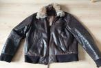 Red Skins leren jas maat 2 XL, Kleding | Heren, Jassen | Winter, Ophalen of Verzenden, Zo goed als nieuw, Maat 56/58 (XL), Zwart