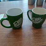 Cup a soup 2 verschillende mokken, Keramiek, Nieuw, Ophalen of Verzenden, Overige stijlen