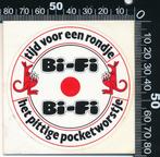 Sticker: Bi-Fi - Tijd voor een rondje, Verzamelen, Ophalen of Verzenden