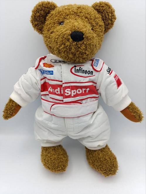 Audi Sport DTM jaren 90, 40cm, zeldzame originele teddy beer, Verzamelen, Automerken, Motoren en Formule 1, Zo goed als nieuw