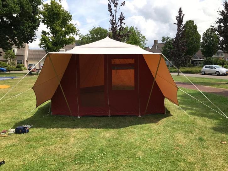 De Waard Lepelaar Tent - Klassieker!, Caravans en Kamperen, Tenten, tot en met 4, Gebruikt, Ophalen