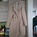 Beige teddy coat - Maat 52/54, Beige, Maat 46/48 (XL) of groter, Nieuw, Ophalen of Verzenden