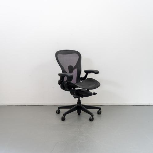 2x Herman Miller Aeron Remastered Bureaustoel Onyx  C Nieuw, Huis en Inrichting, Bureaustoelen, Zo goed als nieuw, Bureaustoel