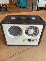 Antieke transistor radio Double Decca, Ophalen of Verzenden, Gebruikt, Transistorradio