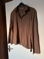 Bruine dames blouse NUKUS - Maat XL, Ophalen of Verzenden, Zo goed als nieuw, Bruin