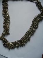 PRACHTIGE VINTAGE KETTING ZILVERKLEUR MET BALLETJES, Verzenden, Overige materialen, Ketting