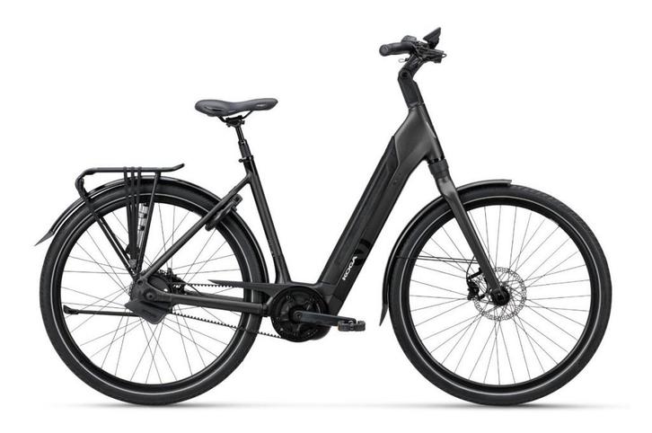KOGA EVIA PT PRO AUTOMATIC - 500Wh Dames Off Black Mat 53cm, Fietsen en Brommers, Elektrische fietsen, Nieuw, Overige merken, 51 tot 55 cm