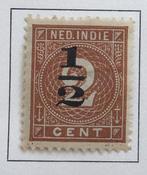 postzegels Nederlands-Indië nvph nr. 38 en 39, Ophalen of Verzenden, Gestempeld, Nederlands-Indië