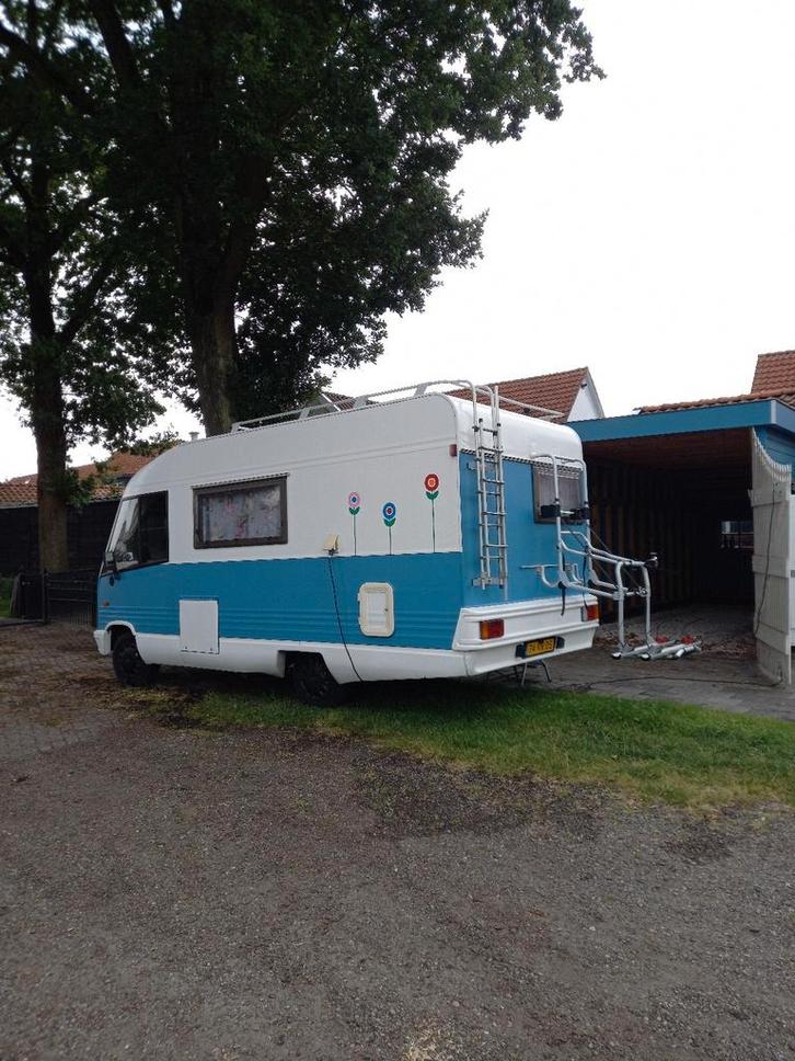 Compacte Camper met Fietsendrager & Luifel, Caravans en Kamperen, Campers, Particulier, tot en met 3, Alkoof, Fiat, Fiat, Diesel