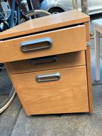 Ladenkastje 60cm h x 44 br x 60 diep lichtbruin, Huis en Inrichting, Ophalen, 50 tot 100 cm, Zo goed als nieuw, 3 of 4 laden